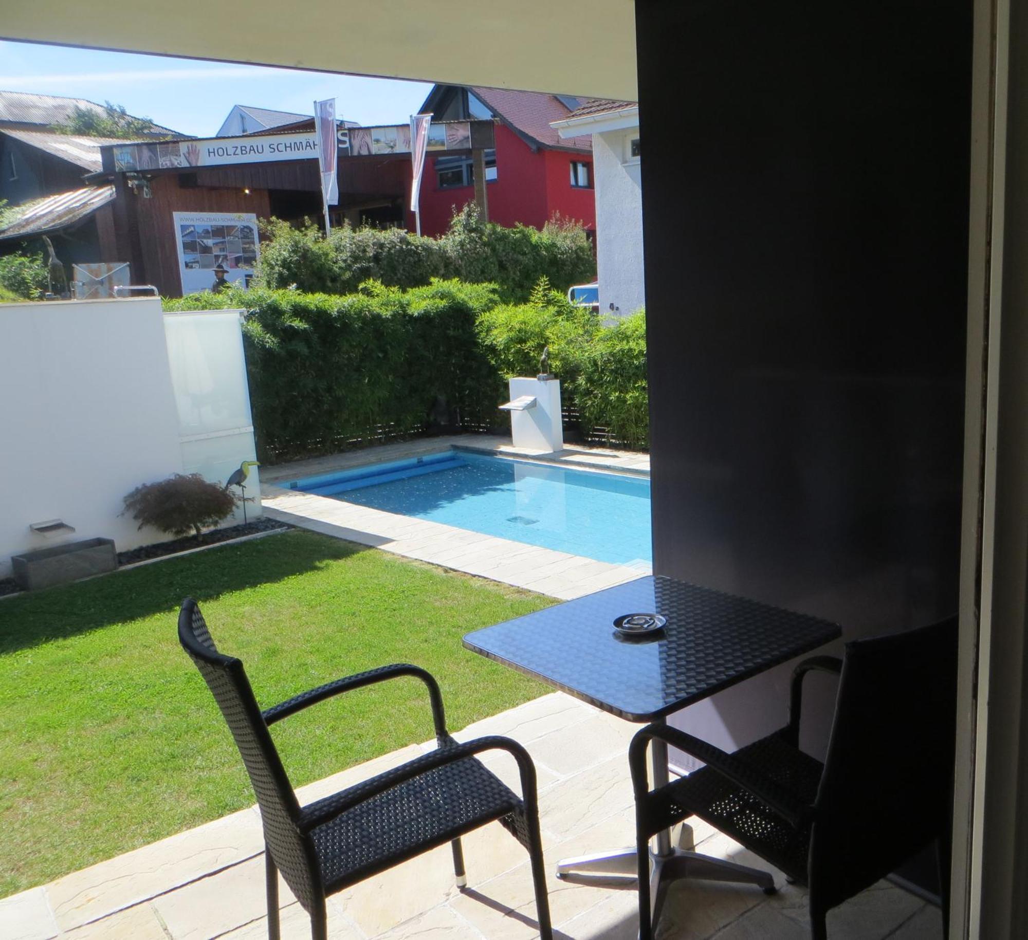 Gaestehaus Sommertal Mit Pool Im Garten, Eigener Parkplatz, 800M Zum Bodensee, 300M Zur Altstadt メーアスブルク エクステリア 写真