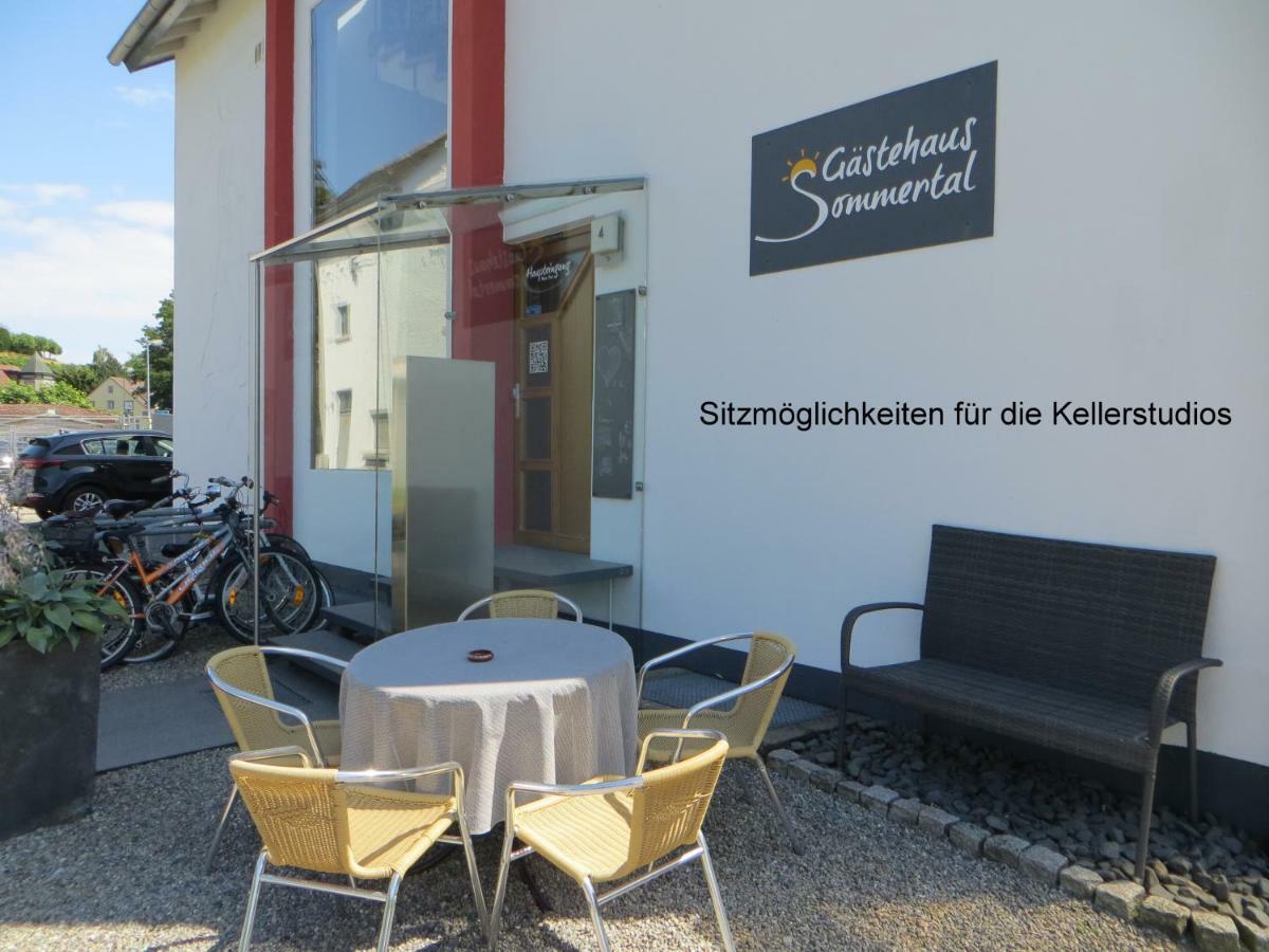Gaestehaus Sommertal Mit Pool Im Garten, Eigener Parkplatz, 800M Zum Bodensee, 300M Zur Altstadt メーアスブルク エクステリア 写真